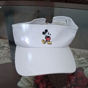 Disney Mickey Mouse White Visor